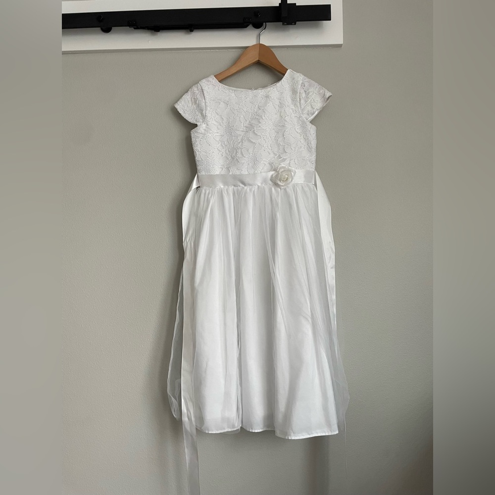 flower girl dress size 8